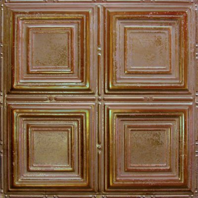 Central Park - vintage copper