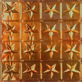 Copper wall tile
